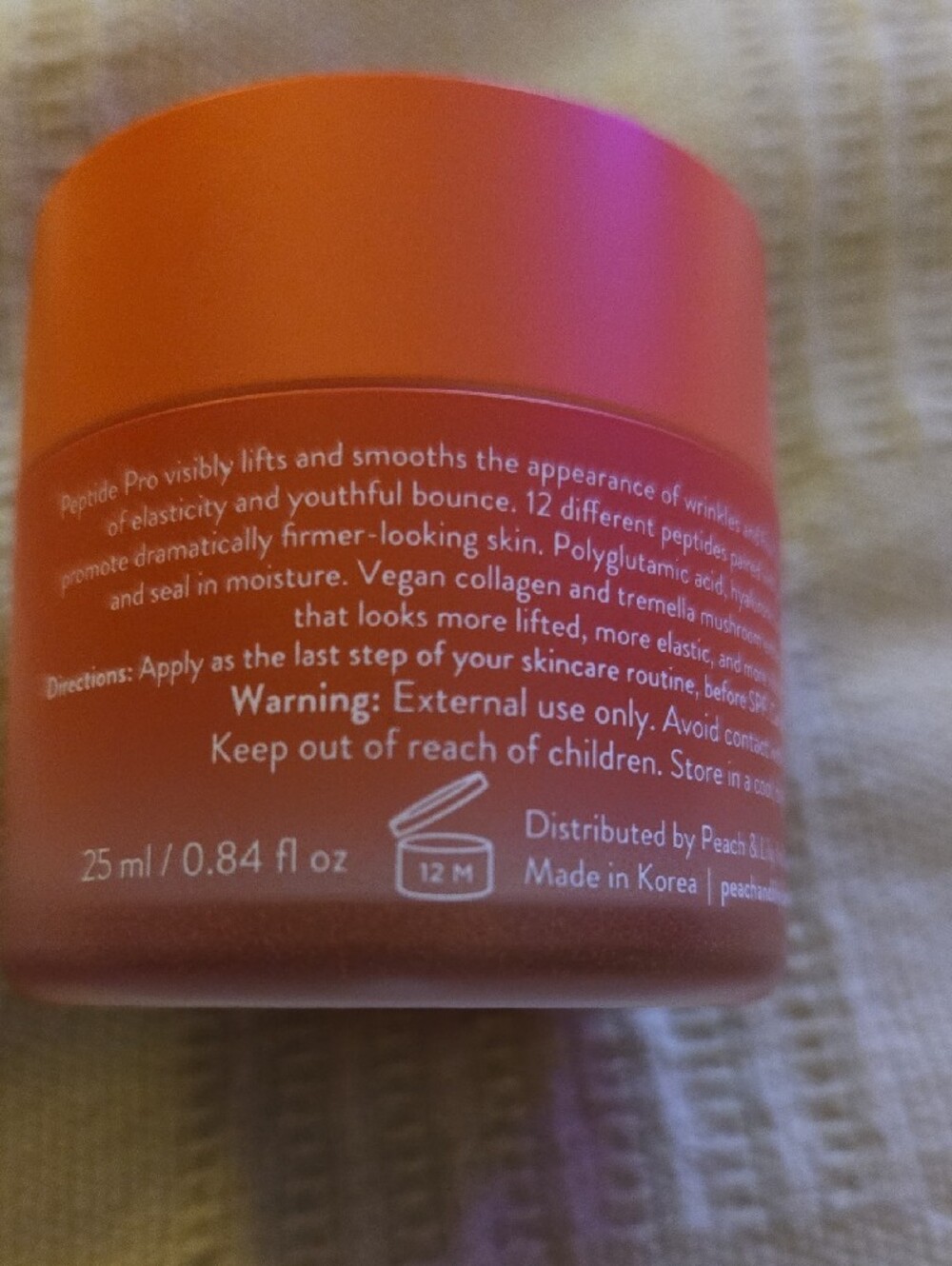 Peach & Lily Peptide Pro Firming Moisturizer - Picture 2 of 3